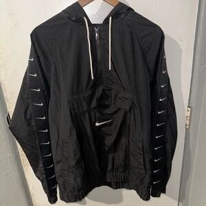 Nike Black Windbreaker Jacket